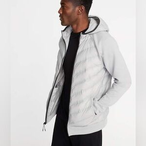NWT Old Navy go-warm quilted fusion hooded jacket XL